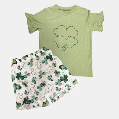 Olive green children's set