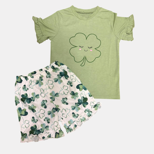 Olive green children's set