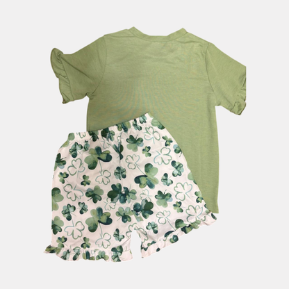 Olive green children's set