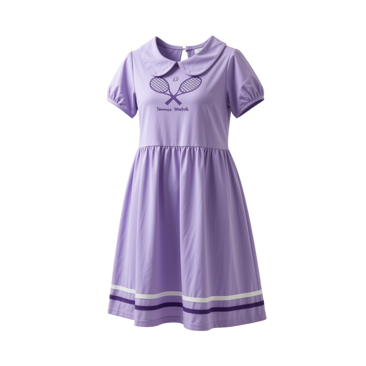 Girls’ Light Purple Tennis Dress – Age 7 Years