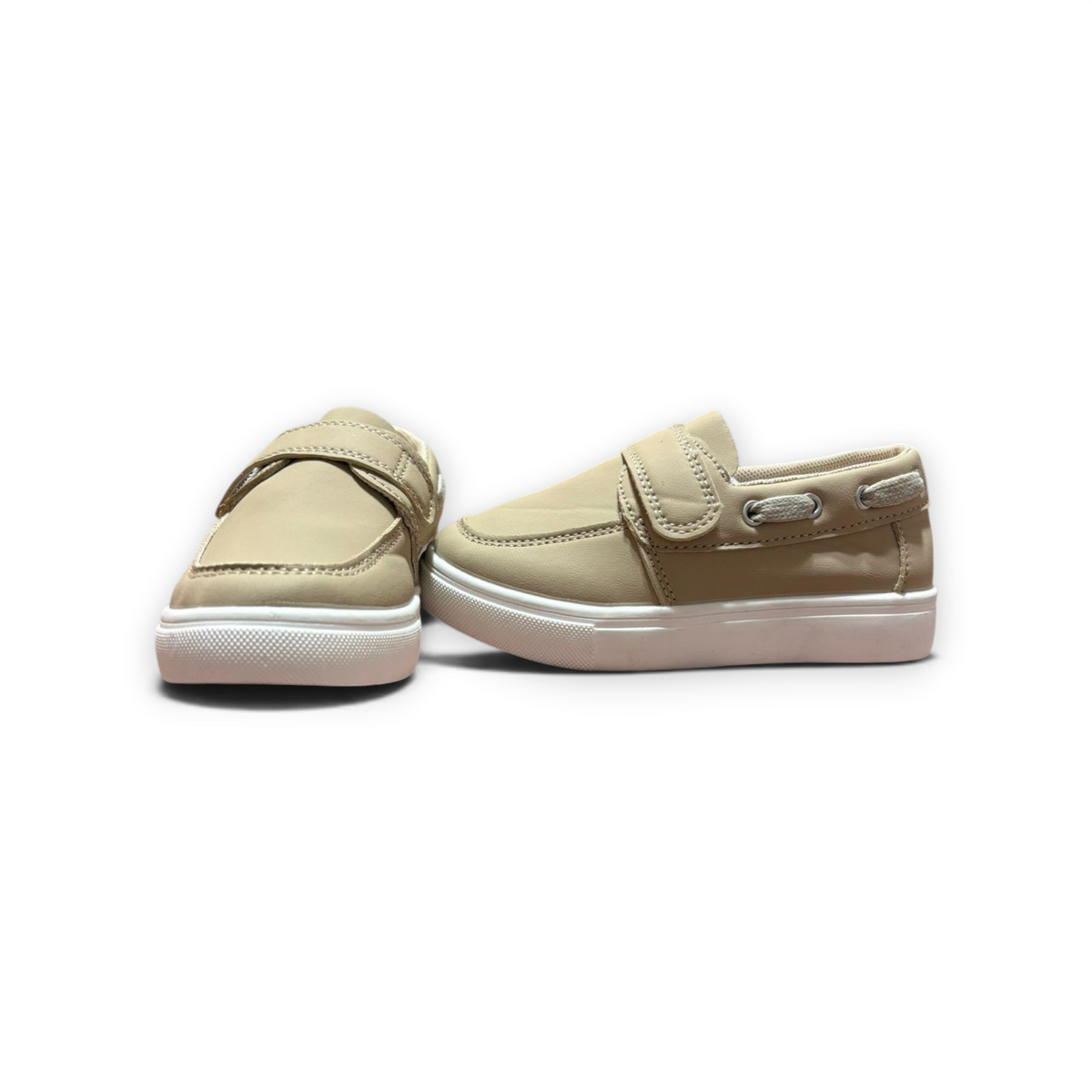 Kids’ Beige Casual Velcro Shoes – Size 31 – Comfortable & Durable Sole