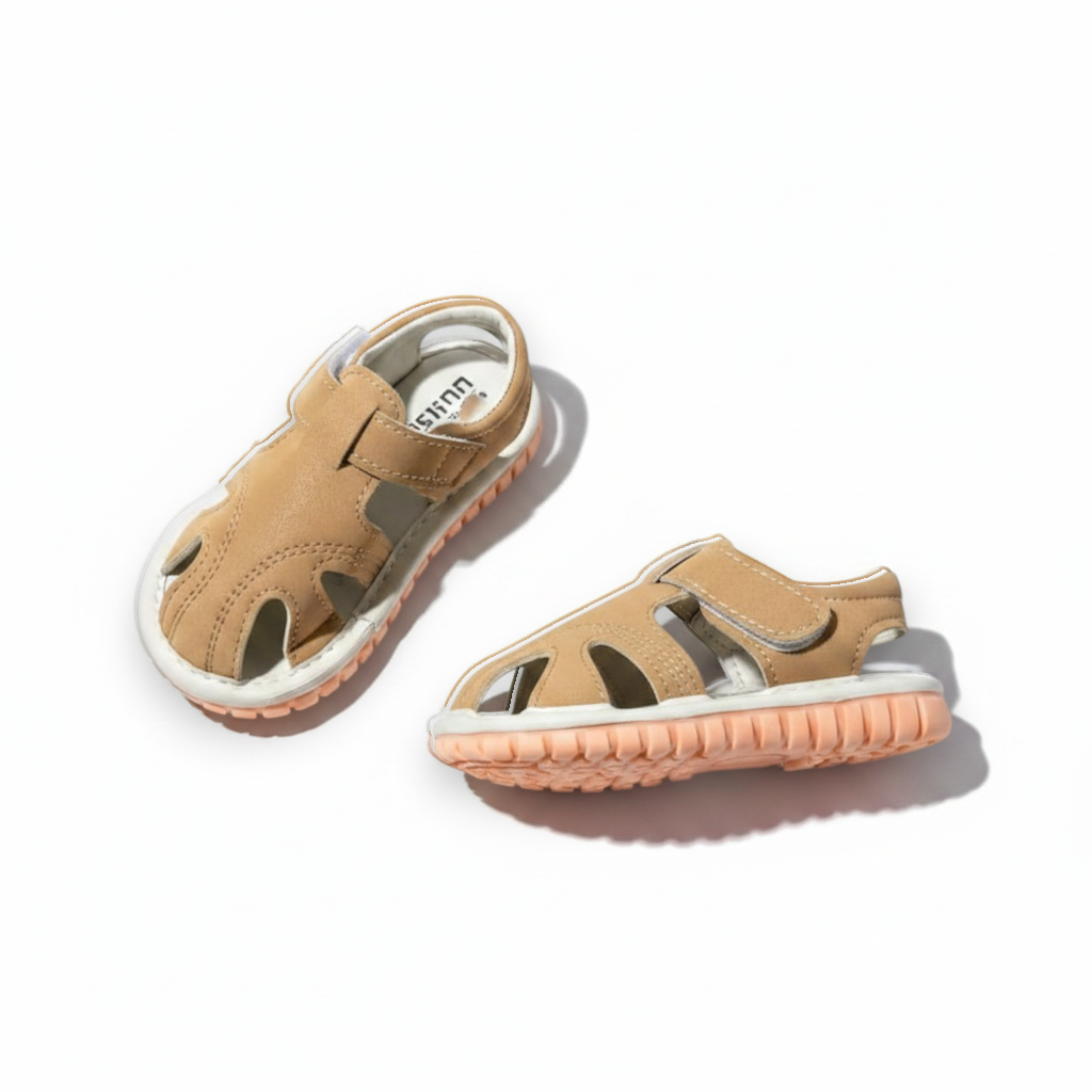 Baby Camel Brown Sandals – Lightweight & Comfortable – Size 17 – 13 cm Foot Length