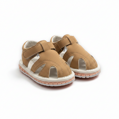 Baby Camel Brown Sandals – Lightweight & Comfortable – Size 17 – 13 cm Foot Length