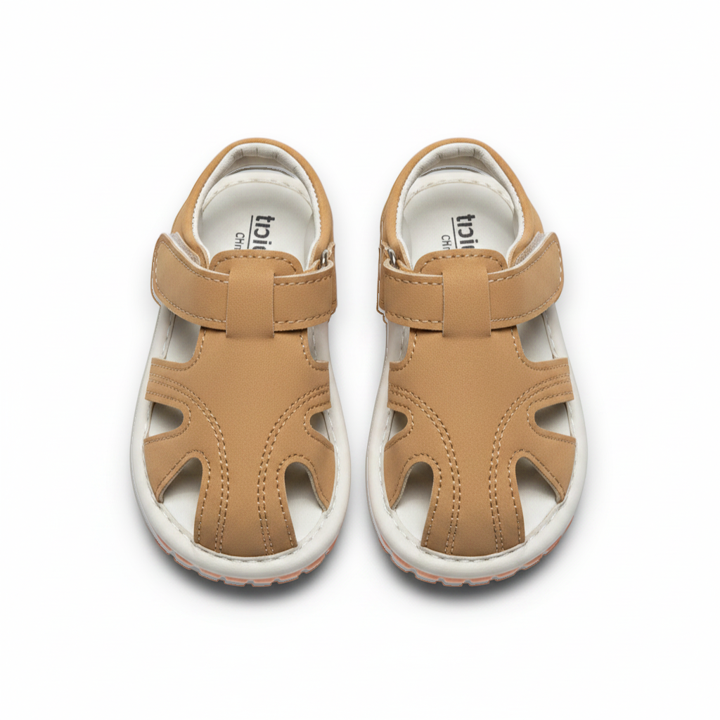 Baby Camel Brown Sandals – Lightweight & Comfortable – Size 17 – 13 cm Foot Length