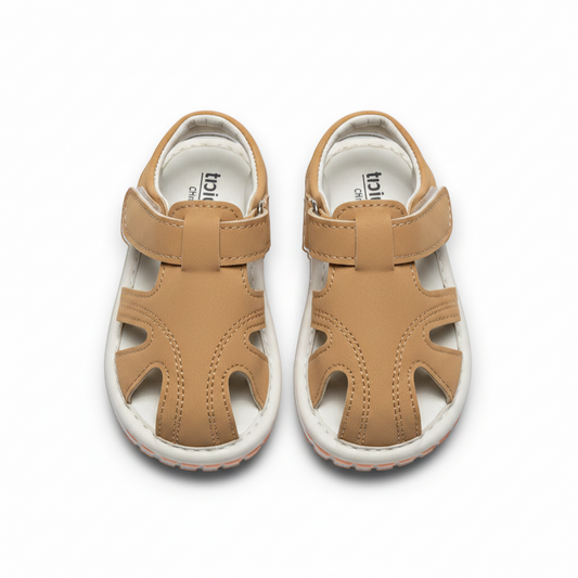 Baby Camel Brown Sandals – Lightweight & Comfortable – Size 17 – 13 cm Foot Length